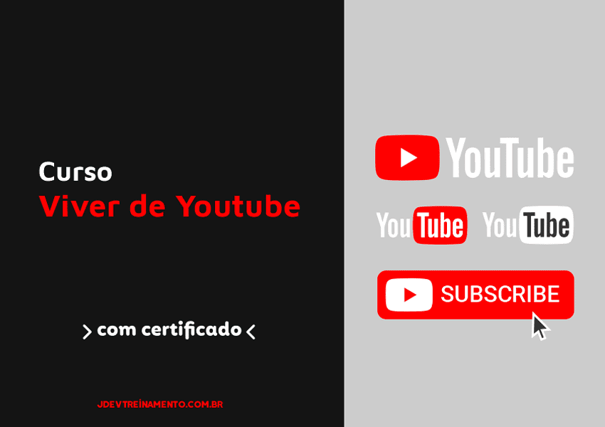 Viver de youtube jdev treinamento